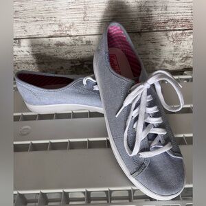 Keds Women's Gray Canvas Sneakers